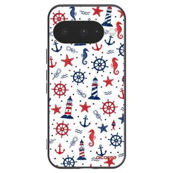 Picasee silikonowe czarne etui na Google Pixel 10 - Sailor Vibes