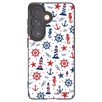 Picasee silikonowe czarne etui na Samsung Galaxy S26 - Sailor Vibes