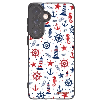 Picasee silikonowe czarne etui na Samsung Galaxy S26+ - Sailor Vibes