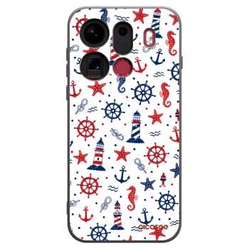 Picasee silikonowe czarne etui na OPPO Find X9 Pro - Sailor Vibes