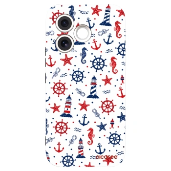 Picasee silikonowe czarne etui na Honor 600 Lite - Sailor Vibes