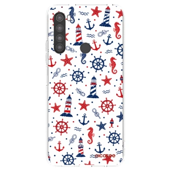 Picasee silikonowe przeźroczyste etui na Xiaomi Redmi Note 8 - Sailor Vibes