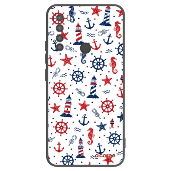 Picasee silikonowe czarne etui na Xiaomi Redmi Note 8 - Sailor Vibes
