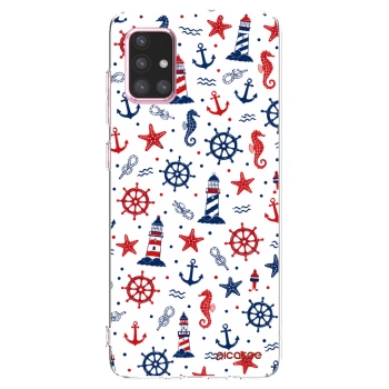 Picasee silikonowe przeźroczyste etui na Samsung Galaxy A71 A715F - Sailor Vibes