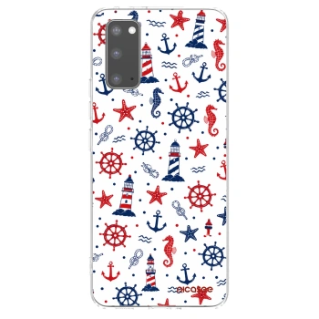 Picasee silikonowe przeźroczyste etui na Samsung Galaxy S20 G980F - Sailor Vibes
