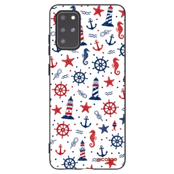 Picasee silikonowe czarne etui na Samsung Galaxy S20+ G985F - Sailor Vibes