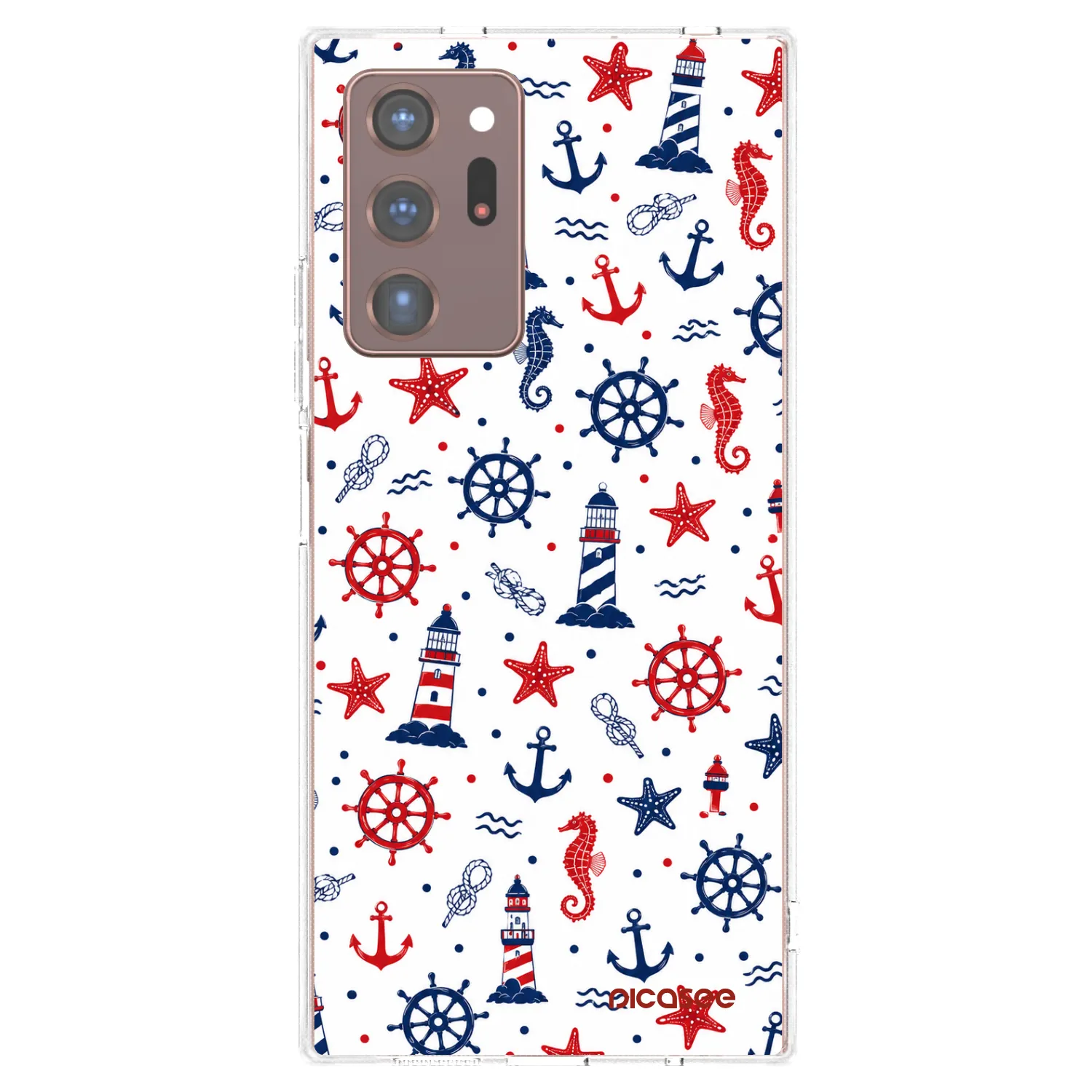 Picasee silikonowe przeźroczyste etui na Samsung Galaxy Note 20 Ultra - Sailor Vibes
