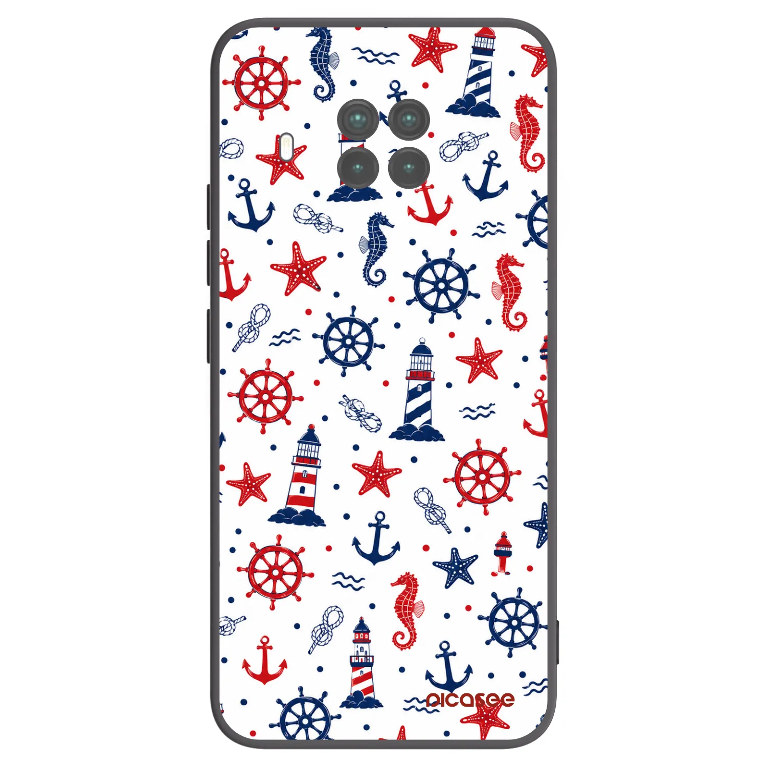 Picasee silikonowe czarne etui na Xiaomi Mi 10T Lite - Sailor Vibes