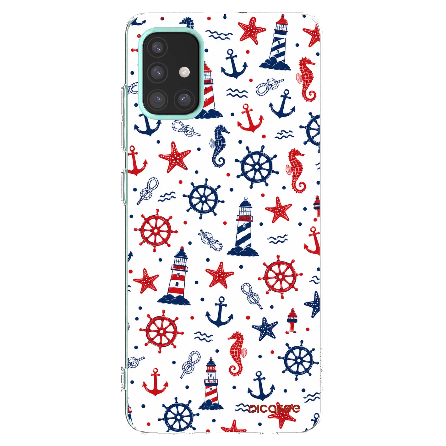 Picasee silikonowe przeźroczyste etui na Samsung Galaxy M31s - Sailor Vibes