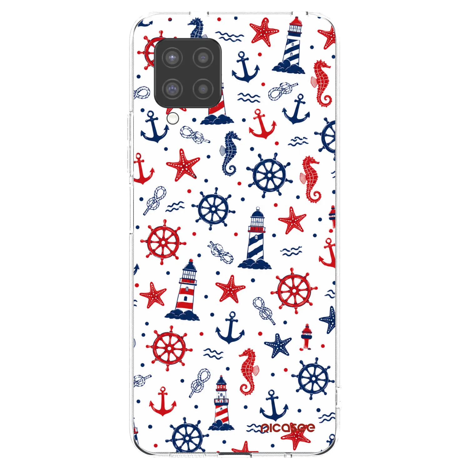 Picasee silikonowe przeźroczyste etui na Samsung Galaxy A42 A426B - Sailor Vibes