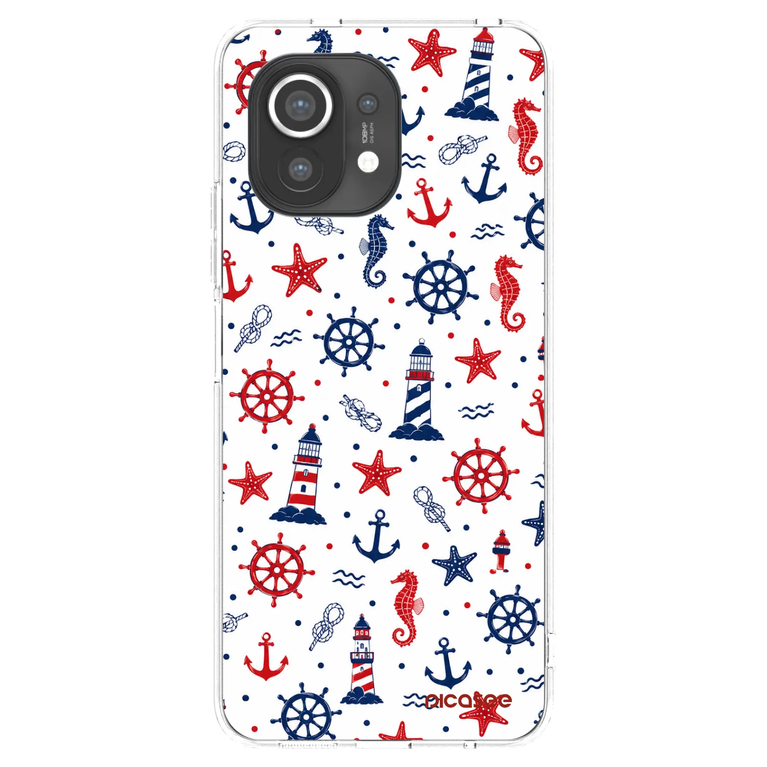 Picasee silikonowe przeźroczyste etui na Xiaomi Mi 11 - Sailor Vibes