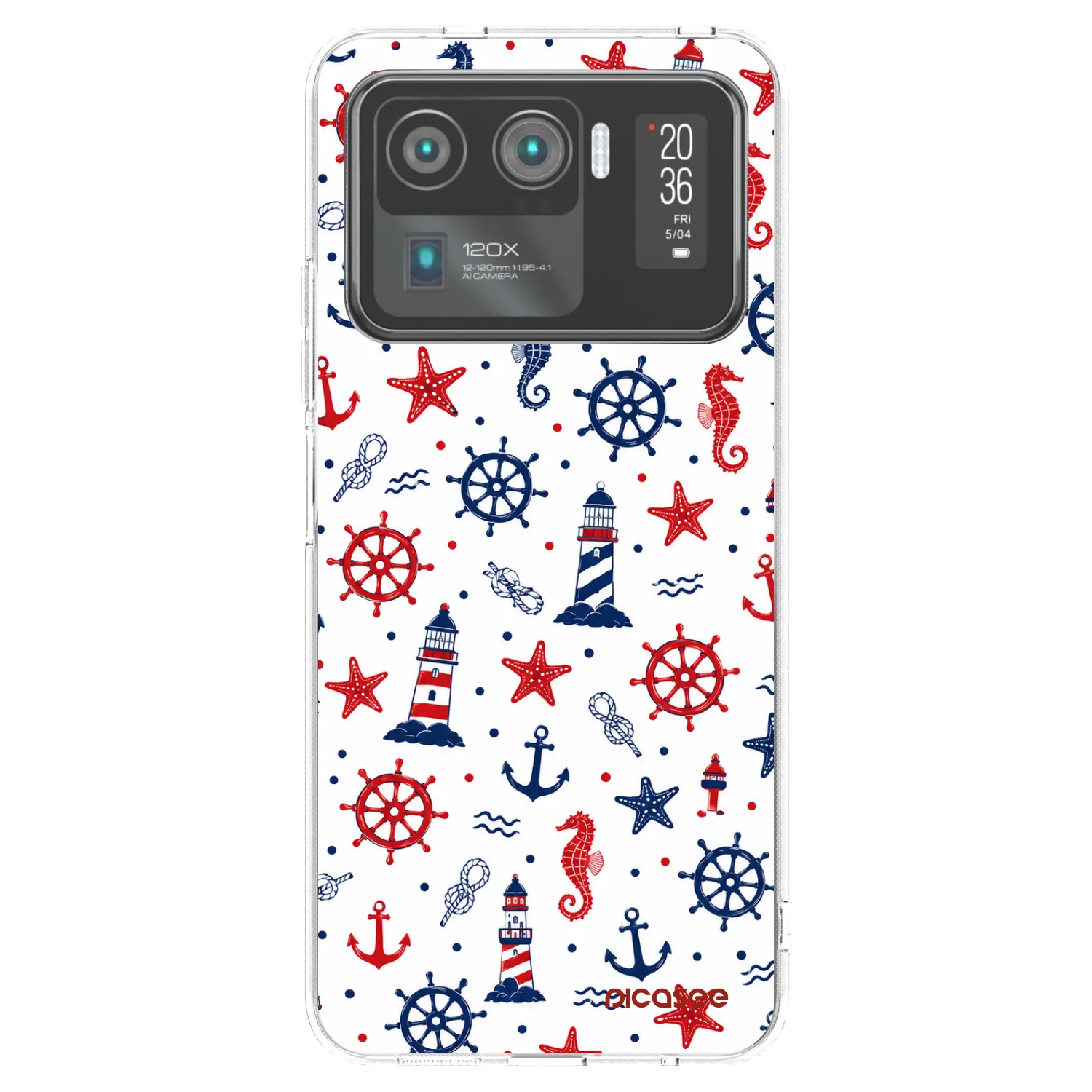 Picasee silikonowe przeźroczyste etui na Xiaomi Mi 11 Ultra - Sailor Vibes