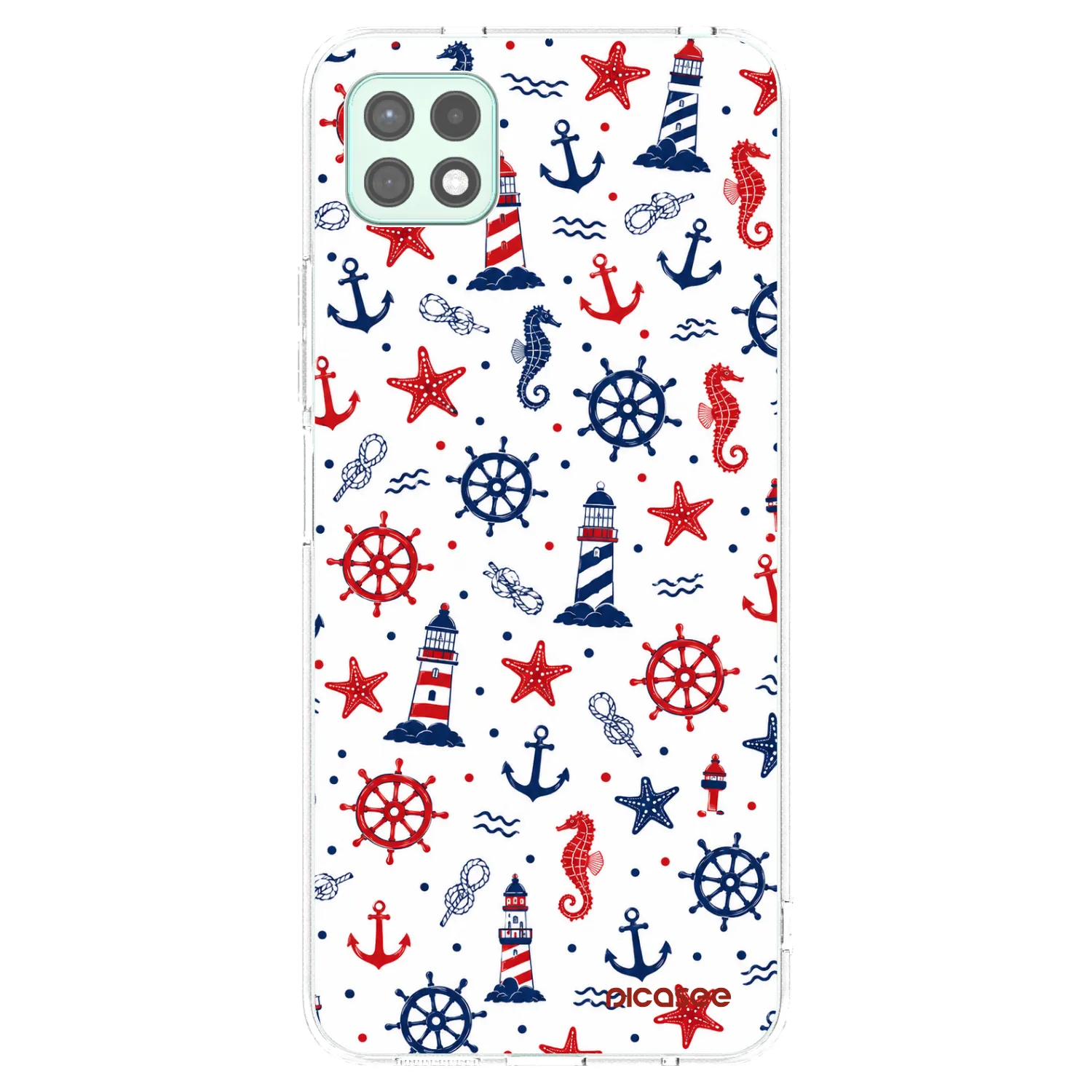 Picasee silikonowe przeźroczyste etui na Samsung Galaxy A22 A226B 5G - Sailor Vibes