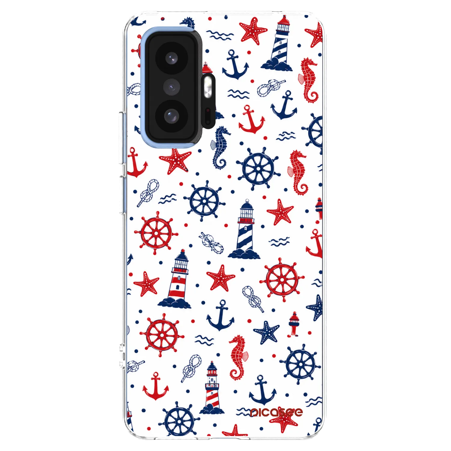 Picasee silikonowe przeźroczyste etui na Xiaomi 11T Pro - Sailor Vibes