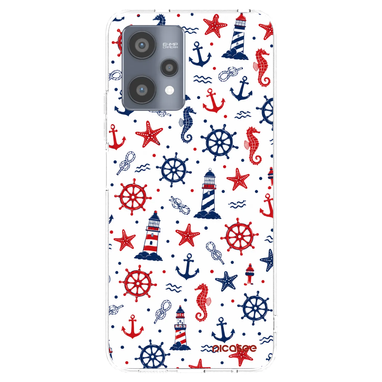 Picasee silikonowe przeźroczyste etui na Realme 9 Pro 5G - Sailor Vibes