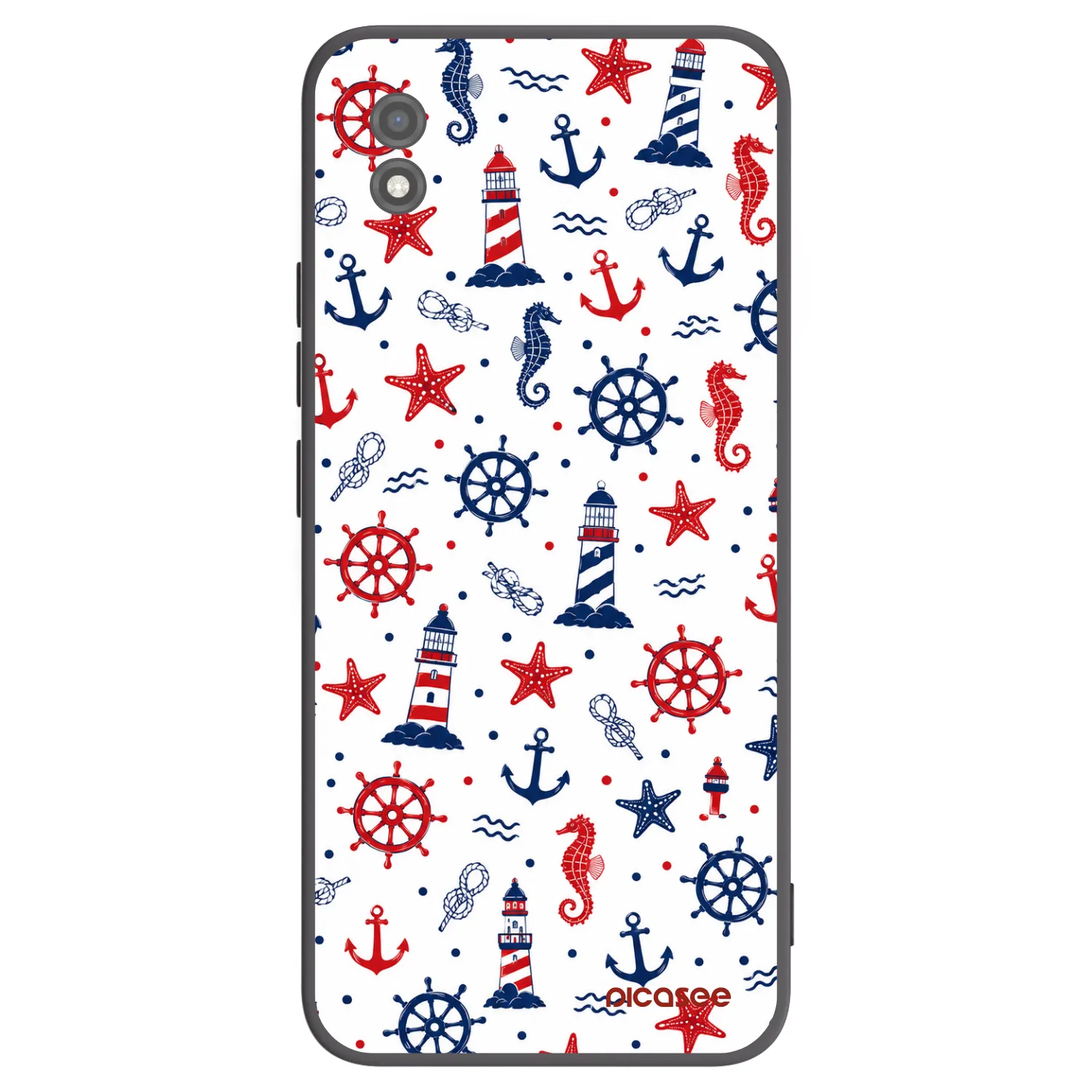 Picasee silikonowe czarne etui na Realme C11 (2021) - Sailor Vibes