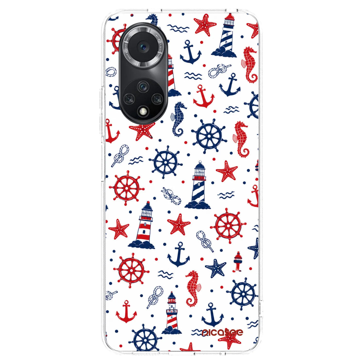 Picasee silikonowe przeźroczyste etui na Huawei Nova 9 SE - Sailor Vibes