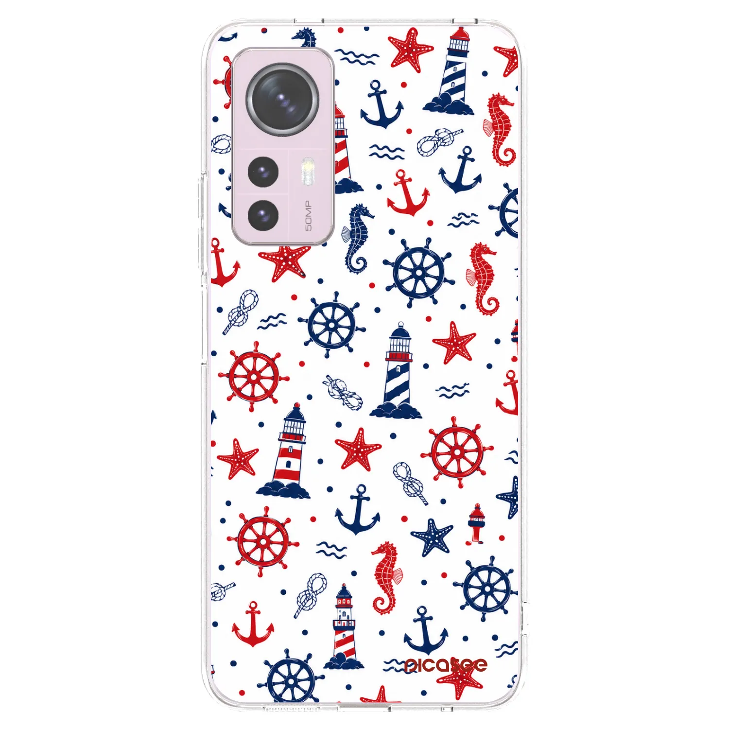 Picasee silikonowe przeźroczyste etui na Xiaomi 12 - Sailor Vibes