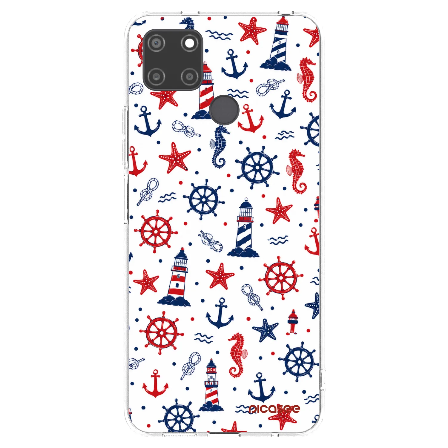 Picasee silikonowe przeźroczyste etui na Realme C21Y - Sailor Vibes