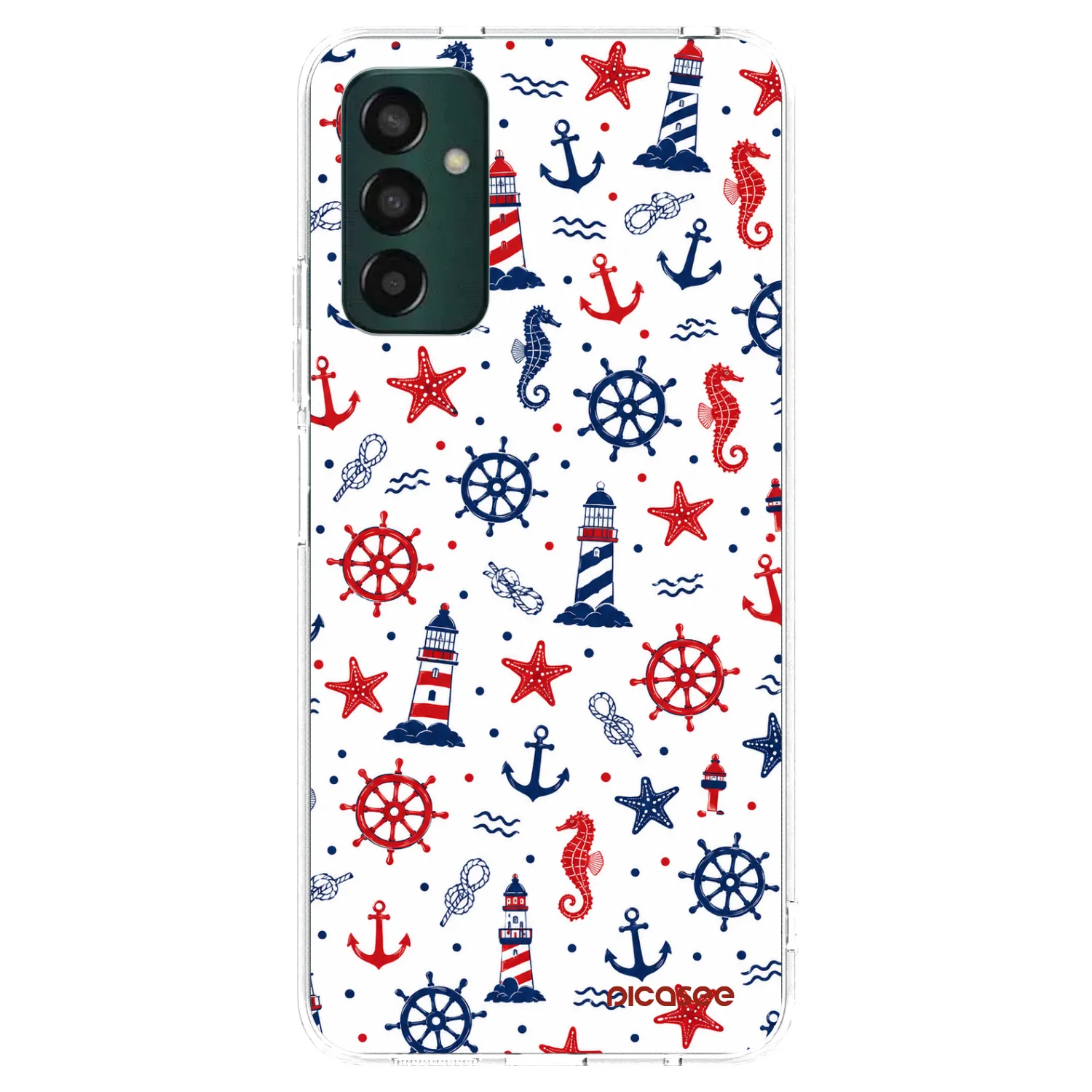 Picasee silikonowe przeźroczyste etui na Samsung Galaxy M13 M135F - Sailor Vibes