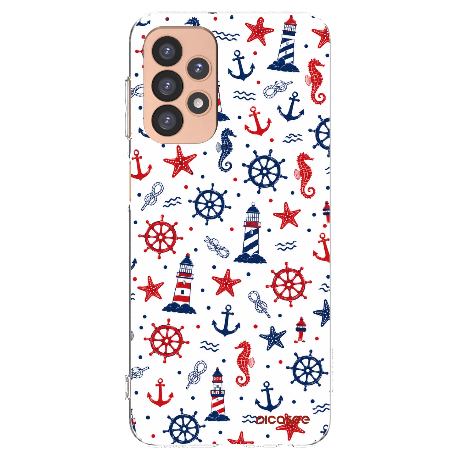 Picasee silikonowe przeźroczyste etui na Samsung Galaxy A23 A236B 5G - Sailor Vibes