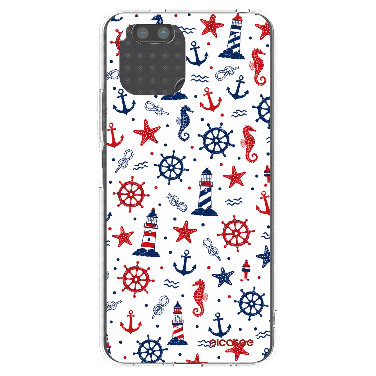 Picasee silikonowe przeźroczyste etui na Xiaomi Redmi A1 - Sailor Vibes