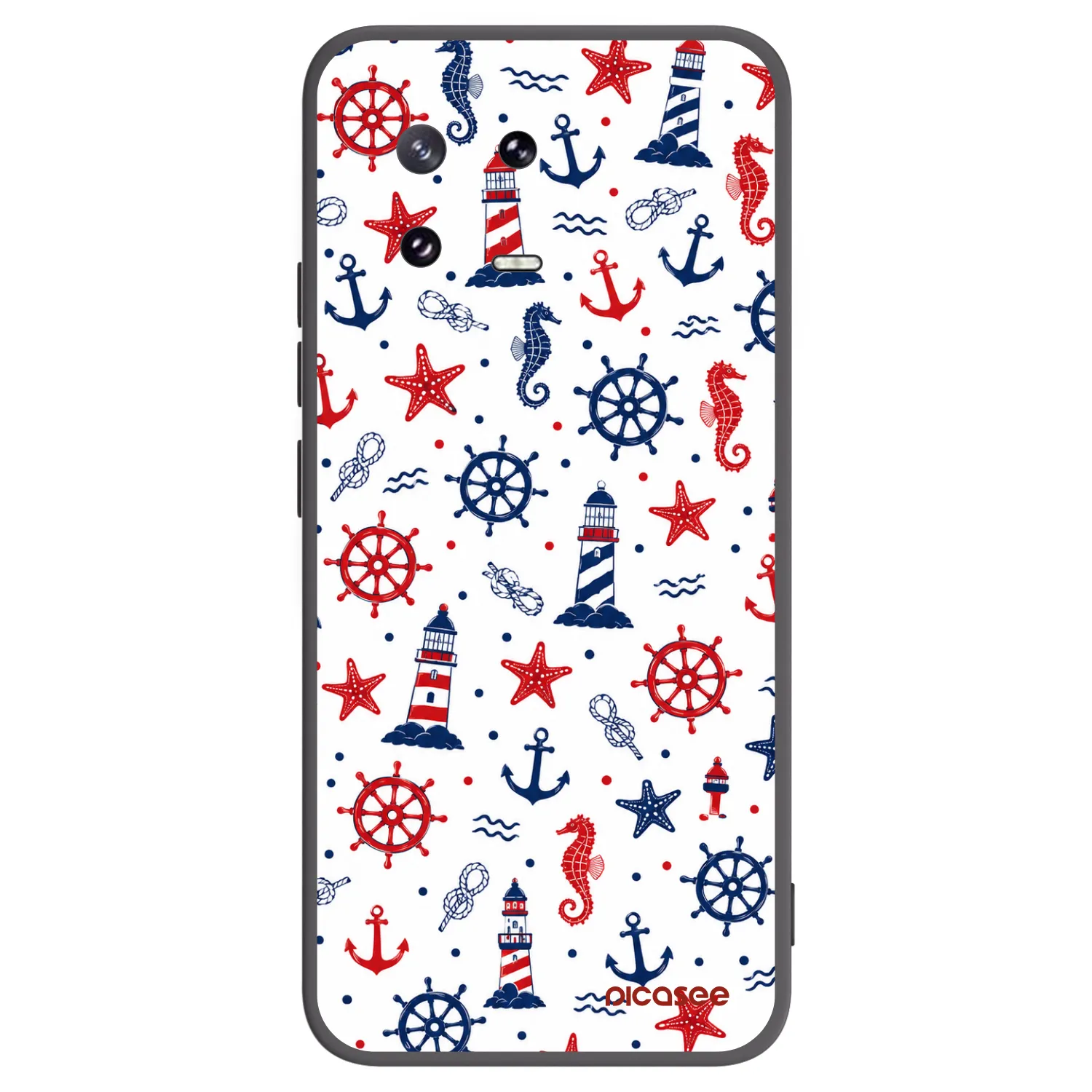 Picasee silikonowe czarne etui na Xiaomi 13 Pro - Sailor Vibes