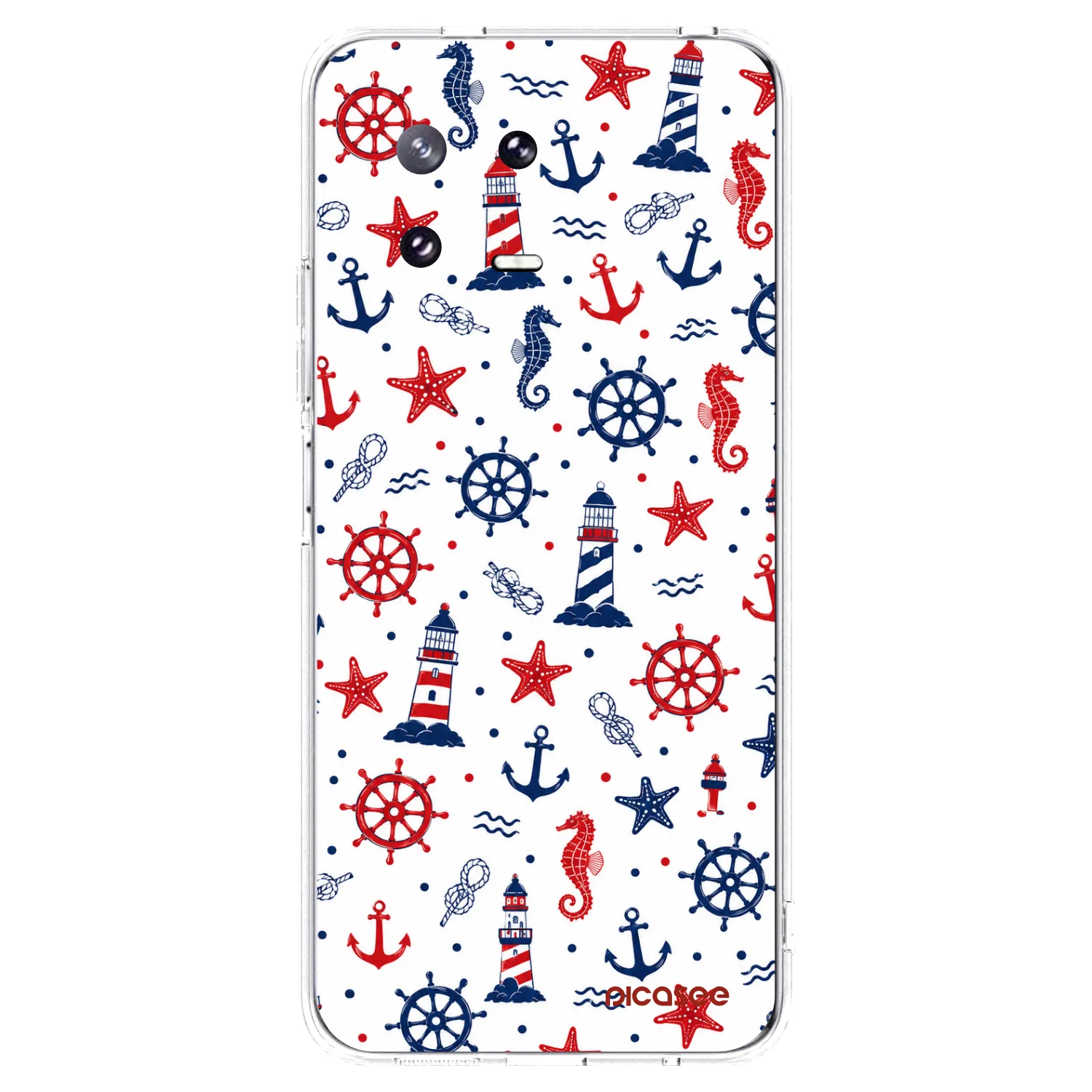 Picasee silikonowe przeźroczyste etui na Xiaomi 13 Pro - Sailor Vibes