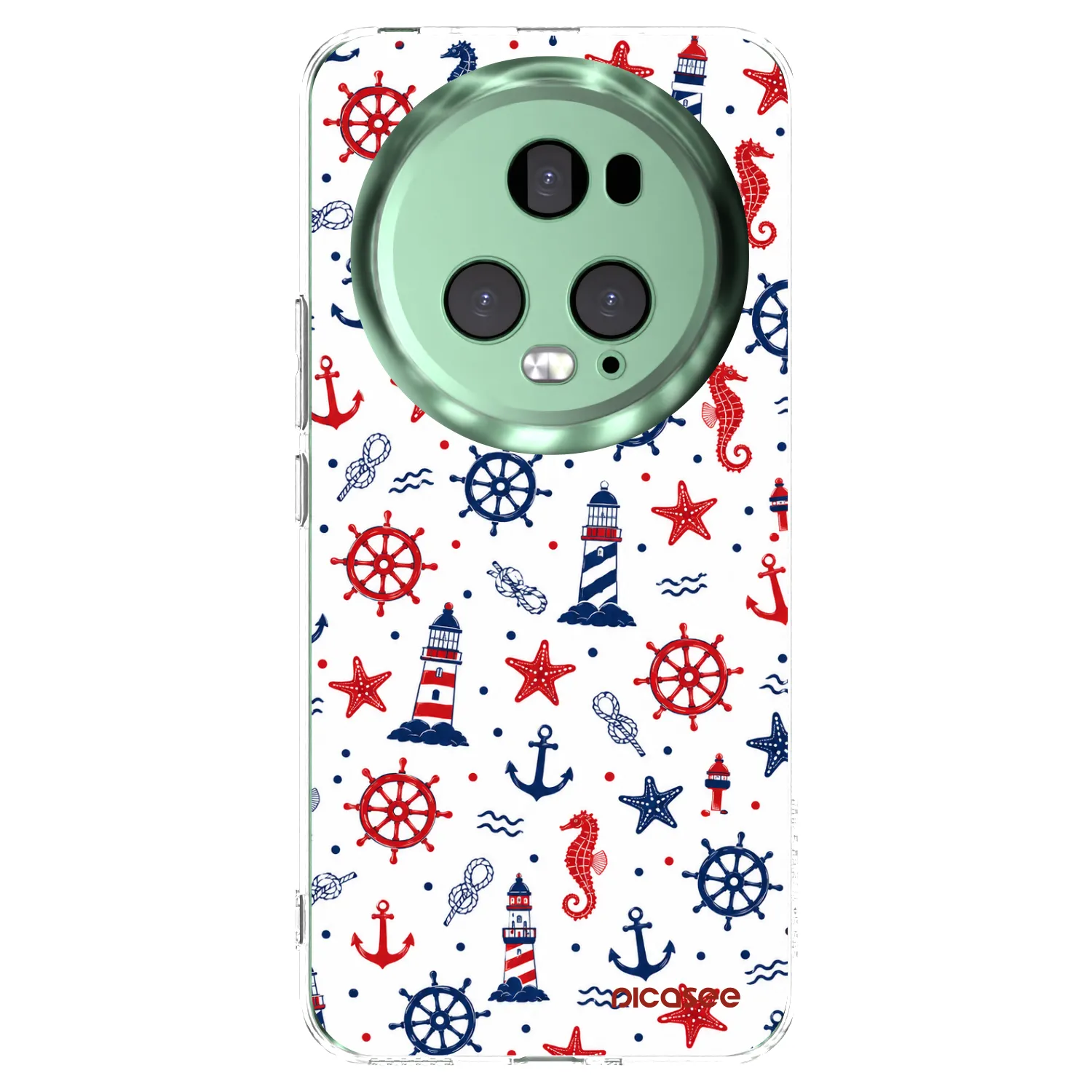 Picasee silikonowe przeźroczyste etui na Honor Magic5 Pro - Sailor Vibes