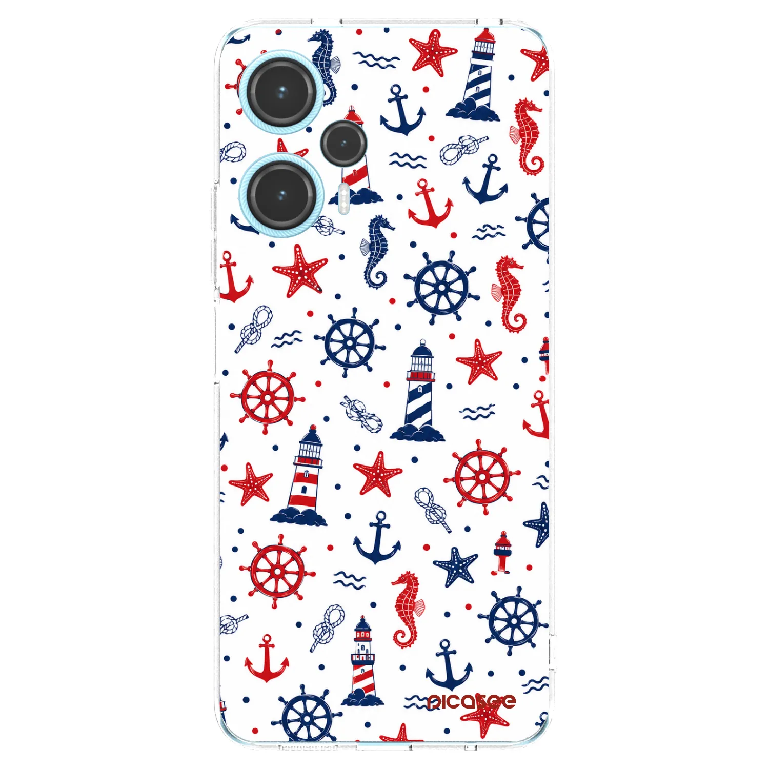 Picasee silikonowe przeźroczyste etui na Xiaomi Poco F5 - Sailor Vibes