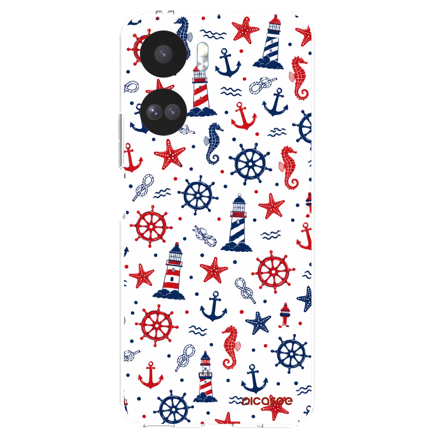 Picasee silikonowe przeźroczyste etui na Honor 90 Lite 5G - Sailor Vibes