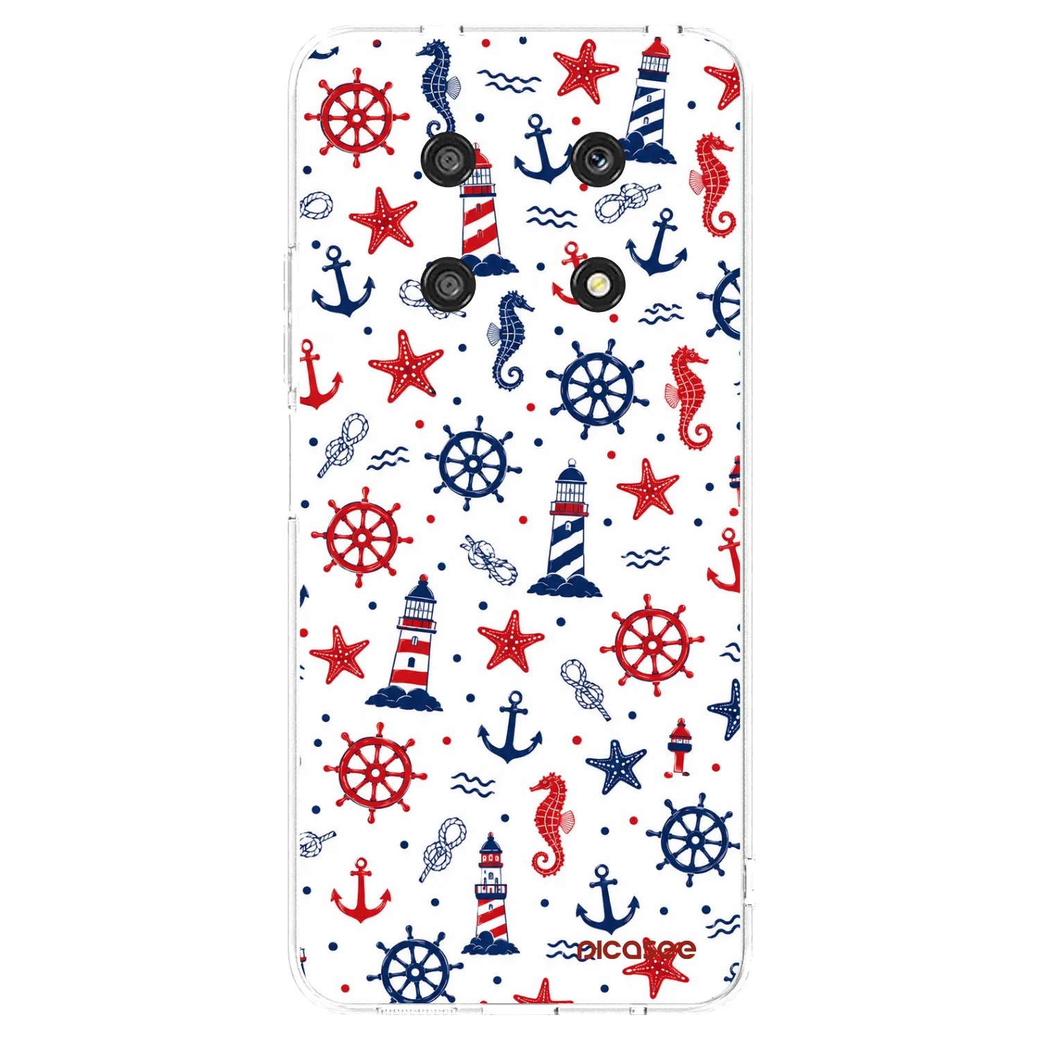 Picasee silikonowe przeźroczyste etui na Honor Magic4 Lite 5G - Sailor Vibes