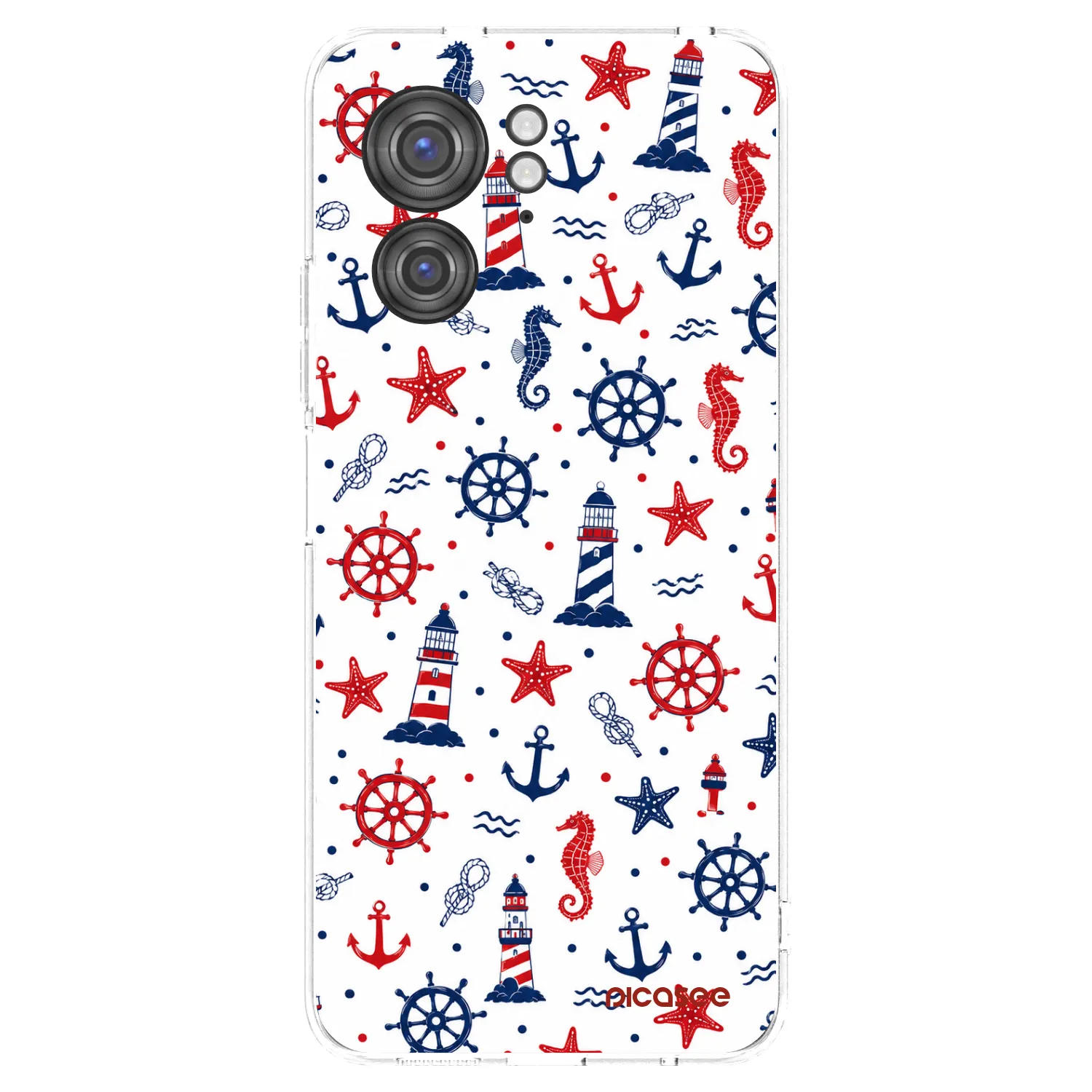 Picasee silikonowe przeźroczyste etui na Motorola Edge 40 - Sailor Vibes