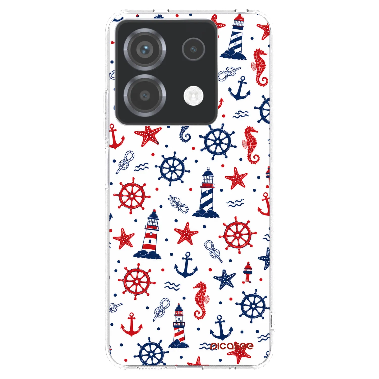 Picasee silikonowe przeźroczyste etui na Xiaomi Poco X6 - Sailor Vibes