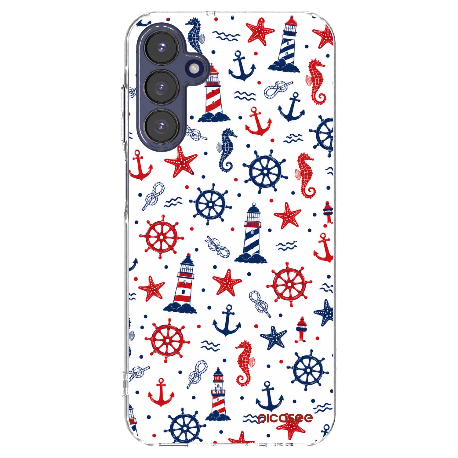 Picasee silikonowe przeźroczyste etui na Samsung Galaxy A15 A155F 4G - Sailor Vibes