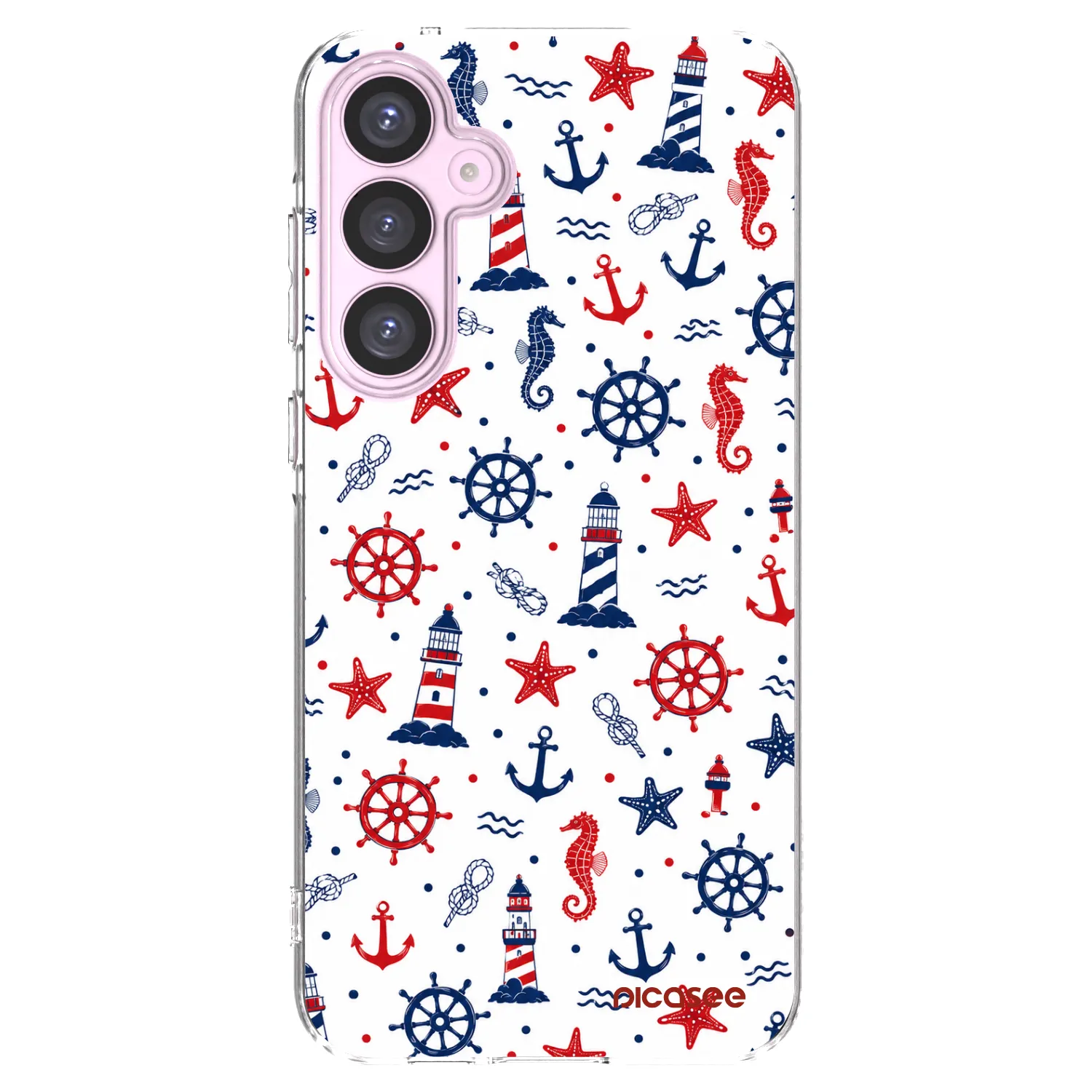 Picasee silikonowe przeźroczyste etui na Samsung Galaxy A55 5G A556B - Sailor Vibes