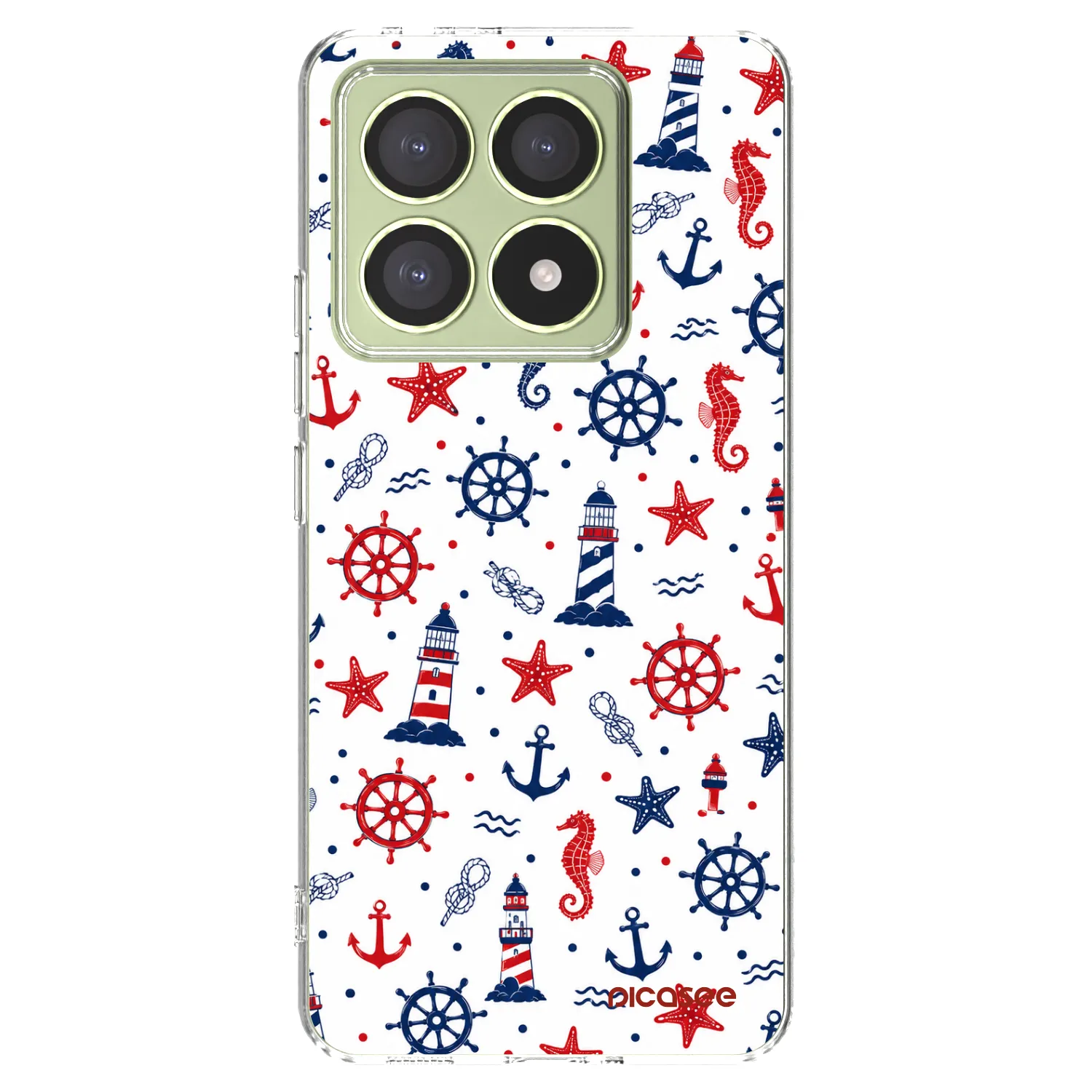 Picasee silikonowe przeźroczyste etui na Xiaomi 14T - Sailor Vibes