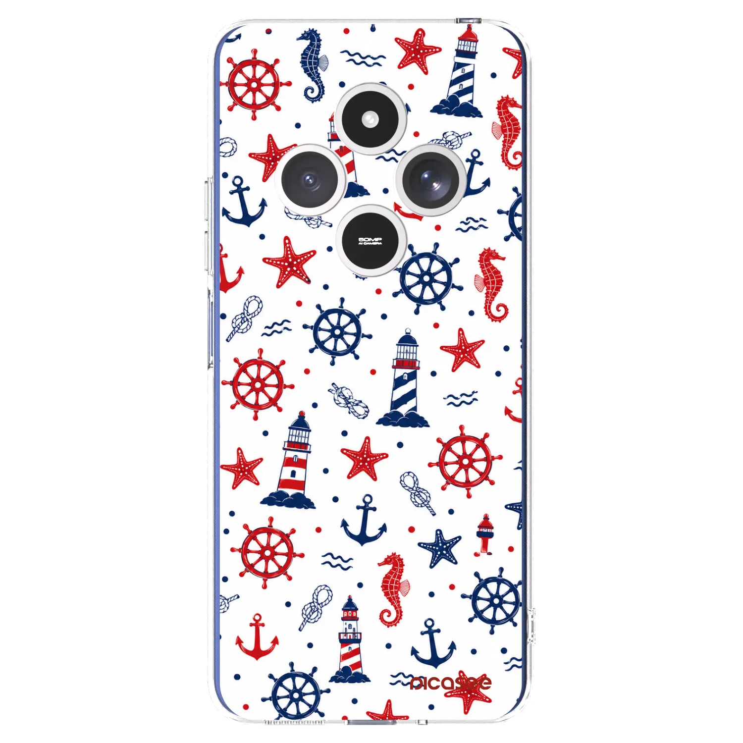 Picasee silikonowe przeźroczyste etui na Xiaomi Redmi 14C - Sailor Vibes