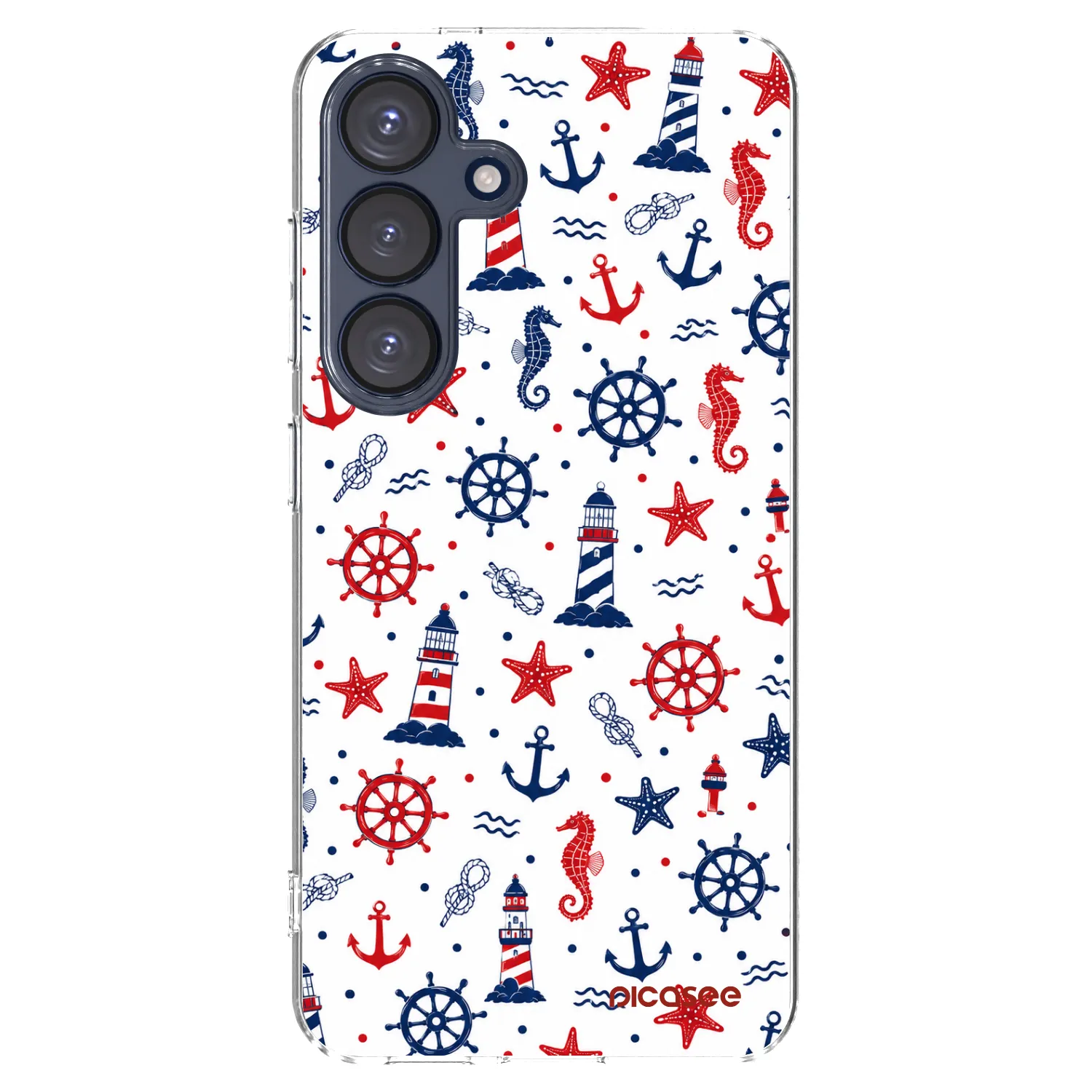 Picasee silikonowe przeźroczyste etui na Samsung Galaxy S25 5G - Sailor Vibes