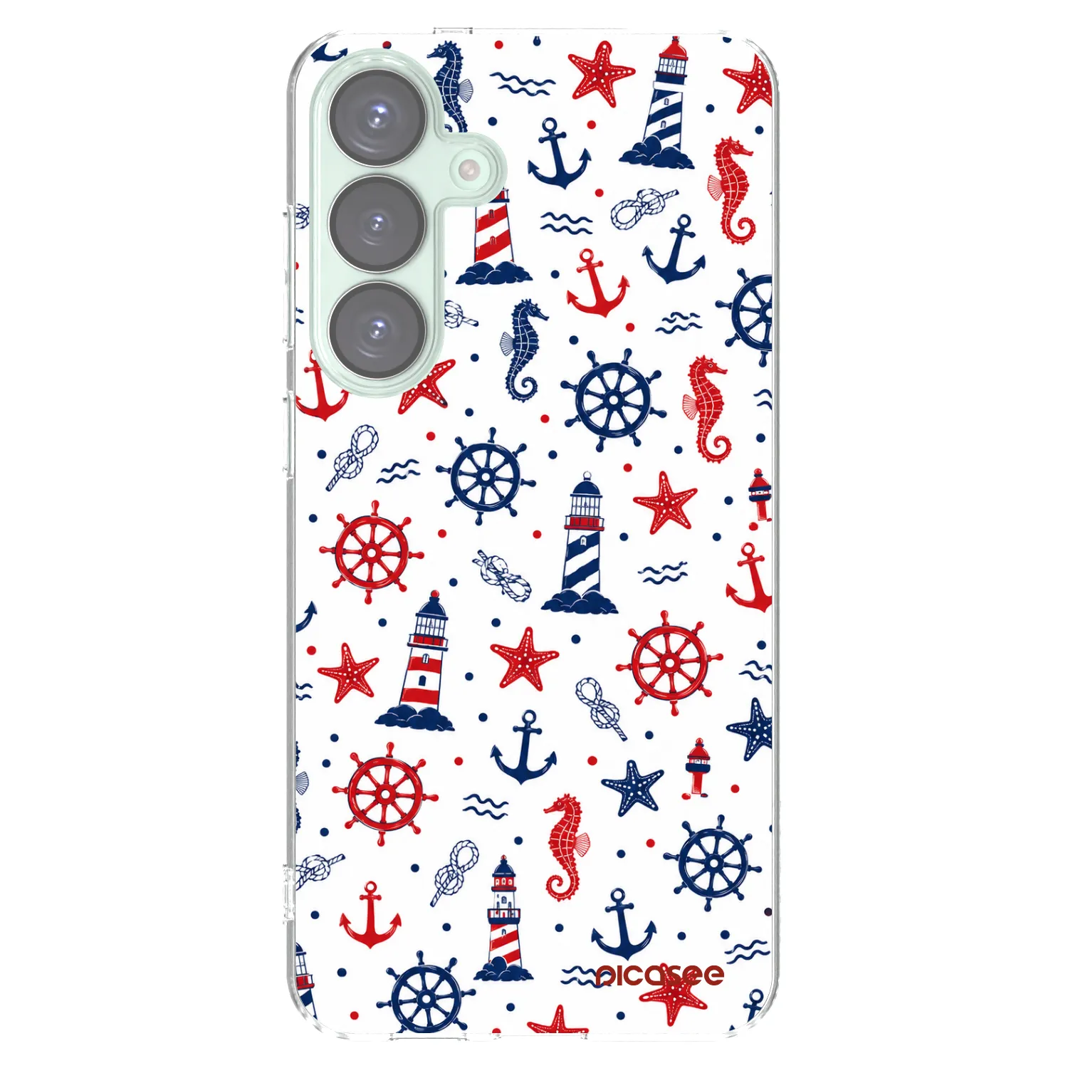 Picasee silikonowe przeźroczyste etui na Samsung Galaxy S25+ 5G - Sailor Vibes