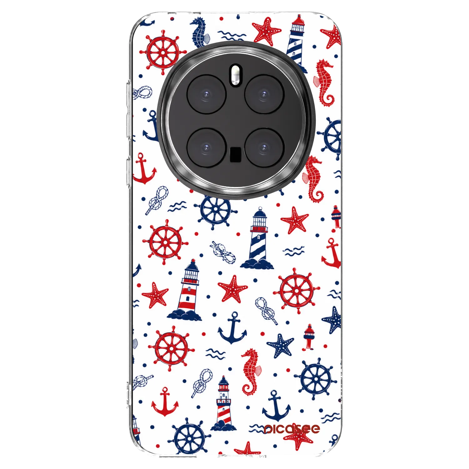 Picasee silikonowe przeźroczyste etui na Honor Magic7 Pro 5G - Sailor Vibes