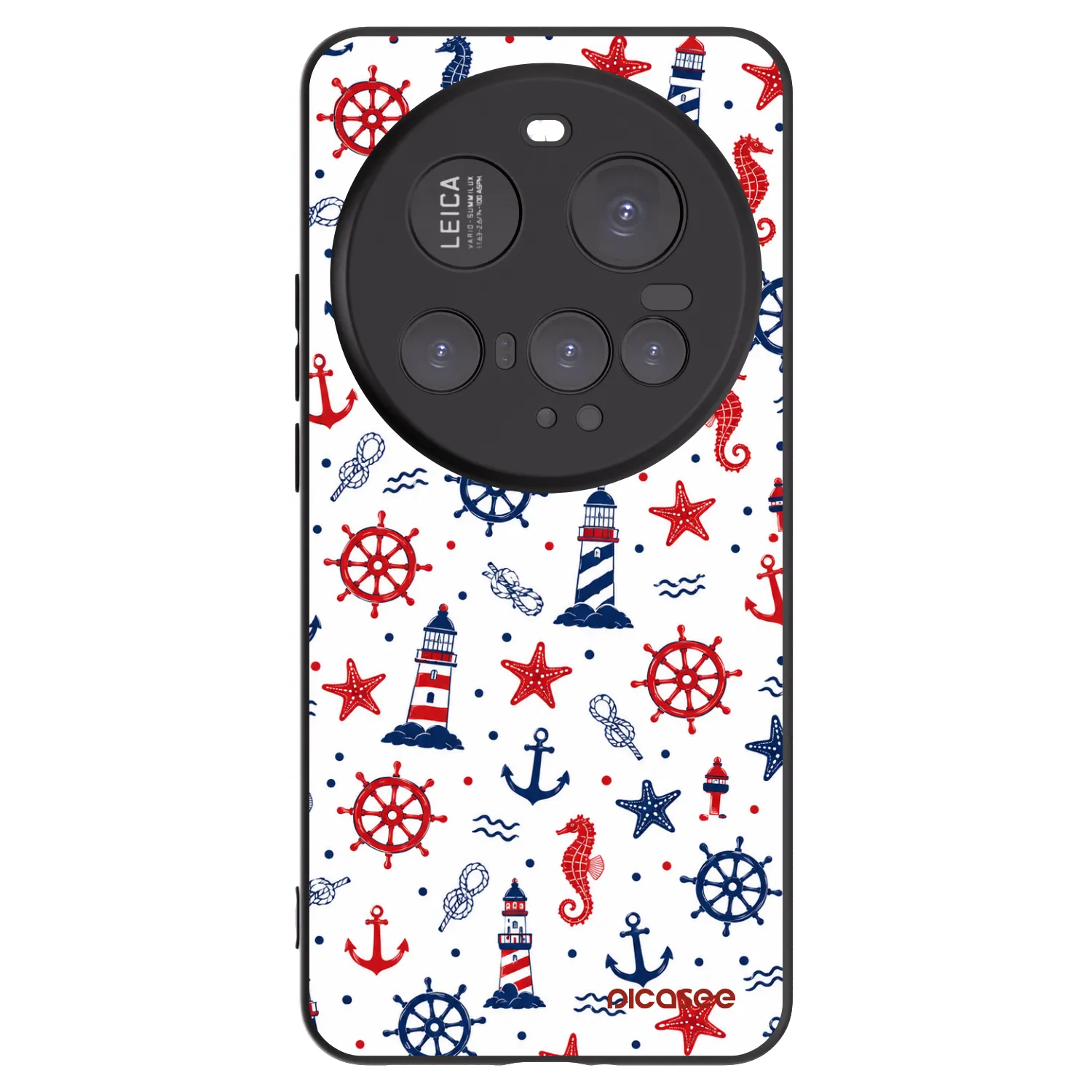 Picasee silikonowe czarne etui na Xiaomi 15 Ultra - Sailor Vibes