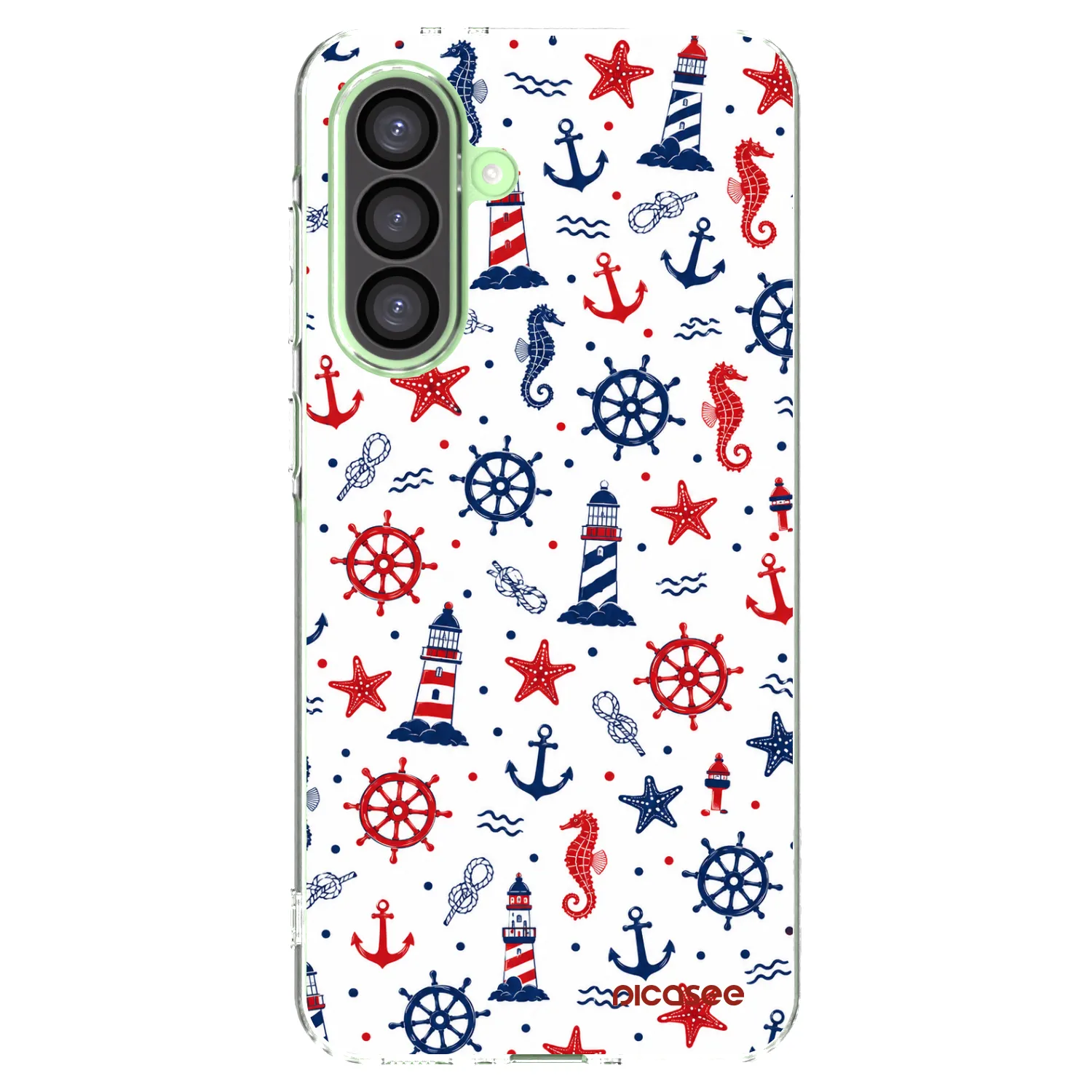 Picasee silikonowe przeźroczyste etui na Samsung Galaxy A26 5G A266B - Sailor Vibes