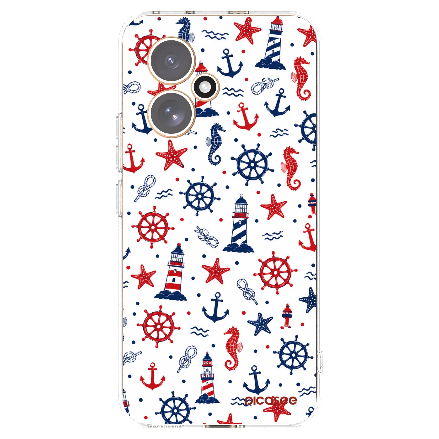 Picasee silikonowe przeźroczyste etui na Honor 400 5G - Sailor Vibes