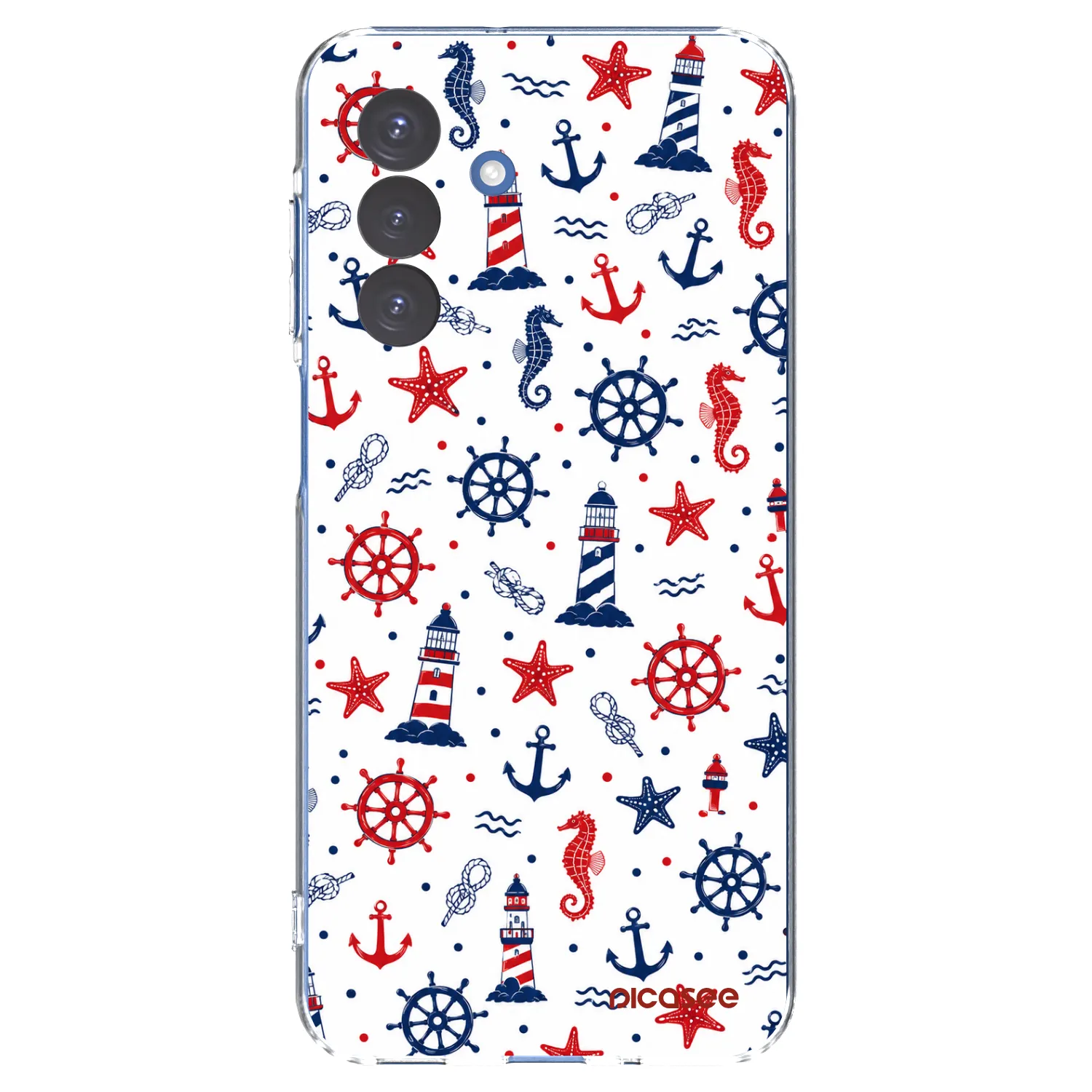 Picasee silikonowe przeźroczyste etui na Samsung Galaxy A17 5G - Sailor Vibes