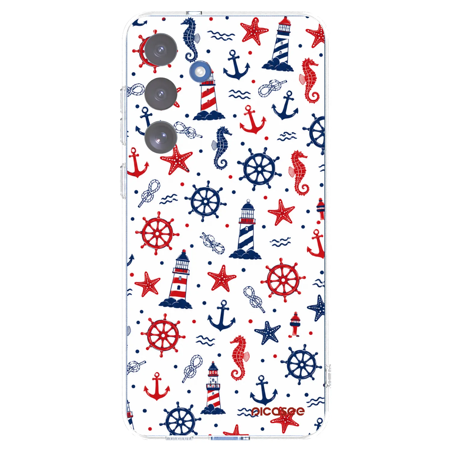 Picasee silikonowe przeźroczyste etui na Samsung Galaxy S25 FE 5G - Sailor Vibes