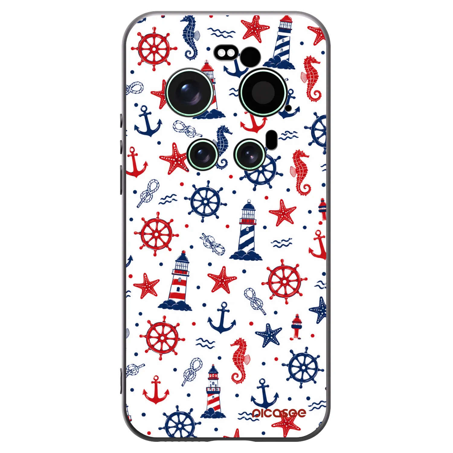 Picasee silikonowe czarne etui na Xiaomi 17 Ultra - Sailor Vibes
