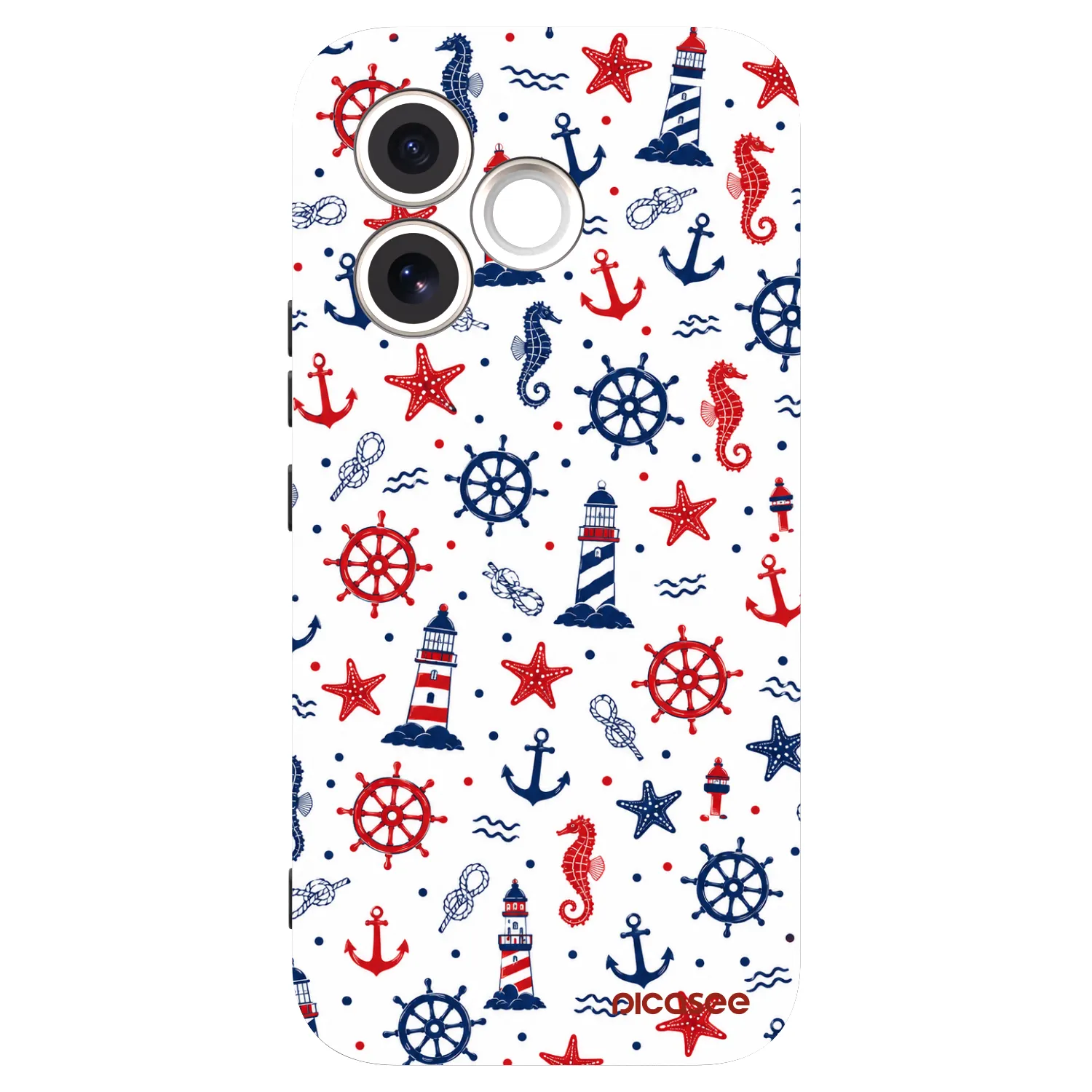 Picasee silikonowe czarne etui na Honor 600 Lite - Sailor Vibes