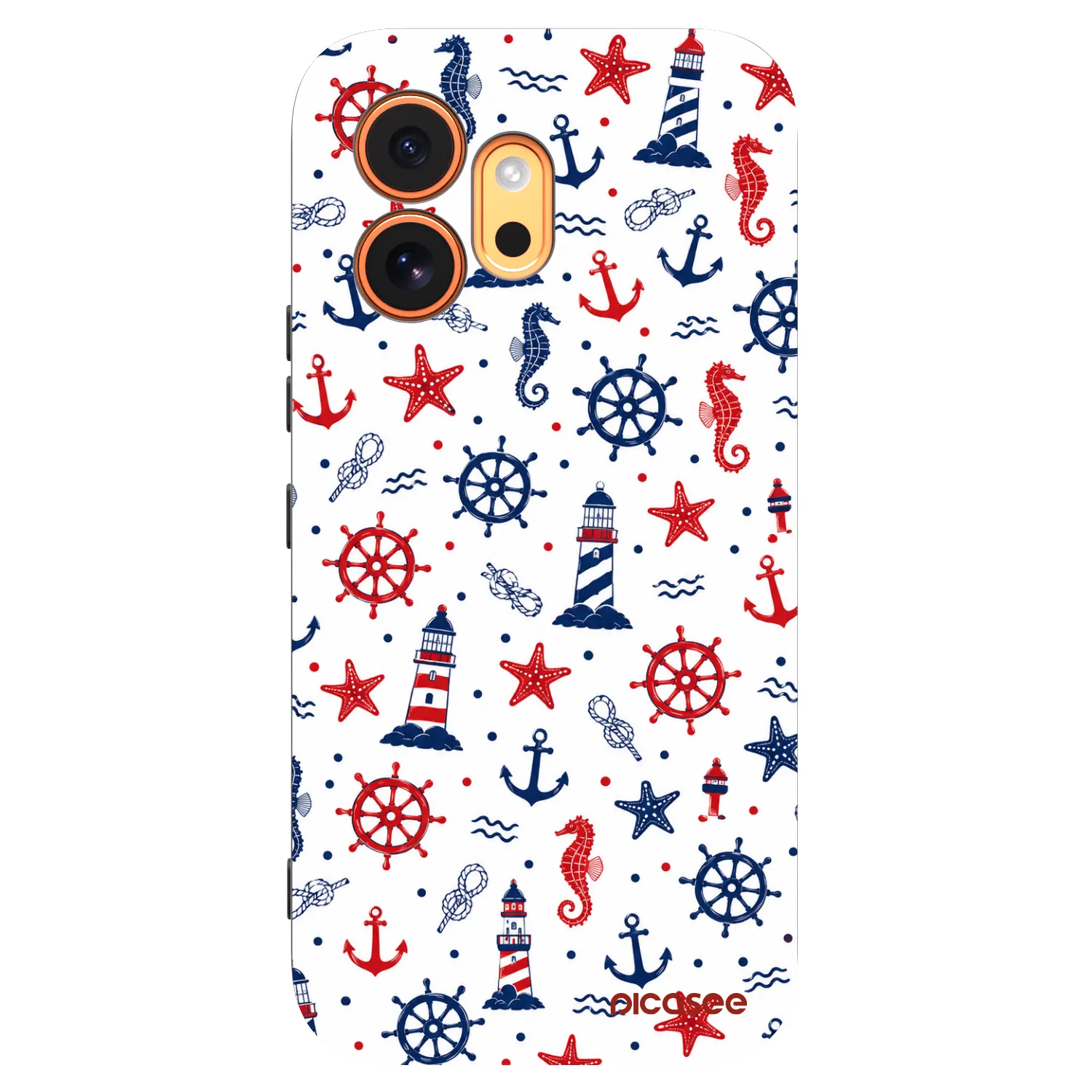 Picasee silikonowe czarne etui na Honor 600 - Sailor Vibes