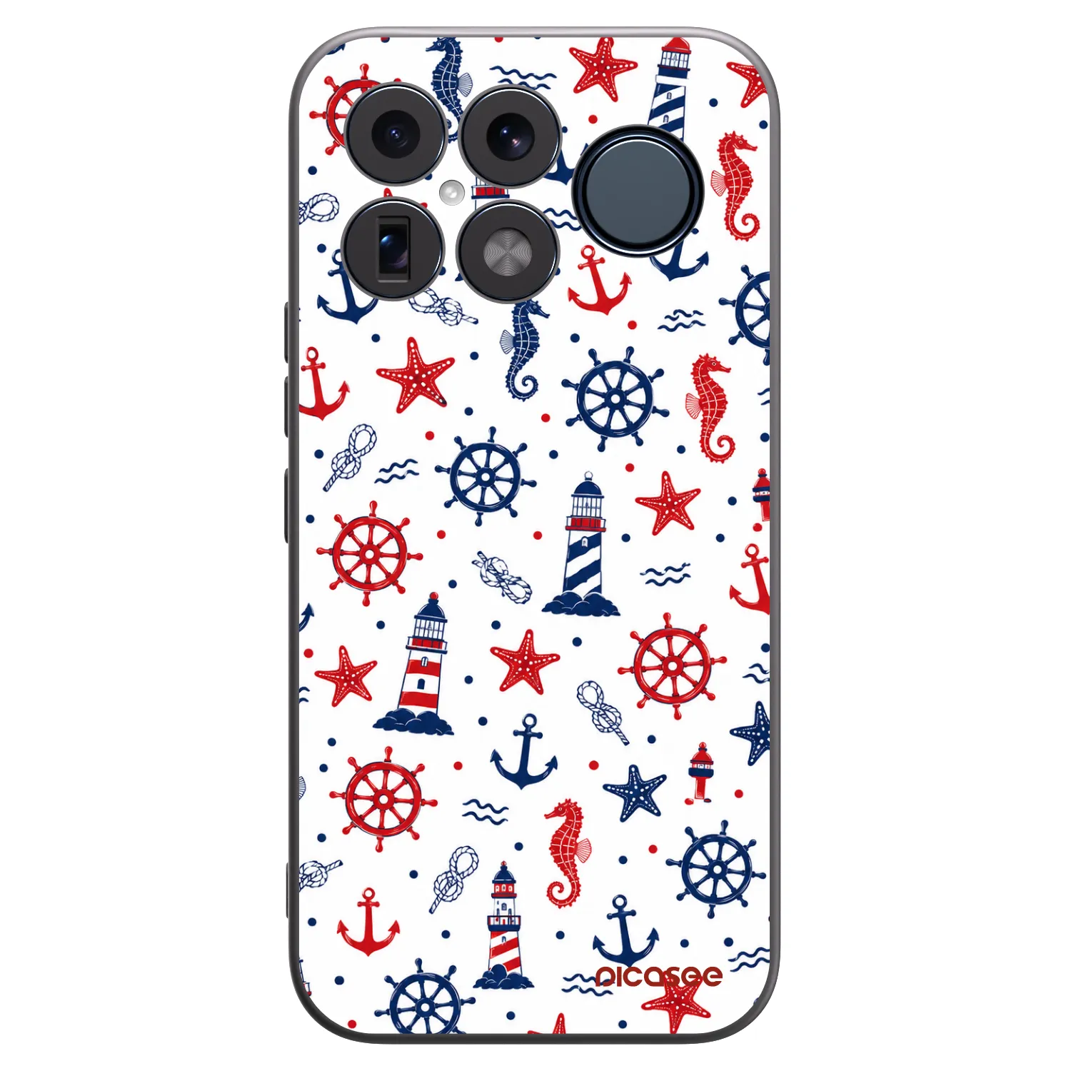 Picasee silikonowe czarne etui na Xiaomi Poco F8 Ultra - Sailor Vibes